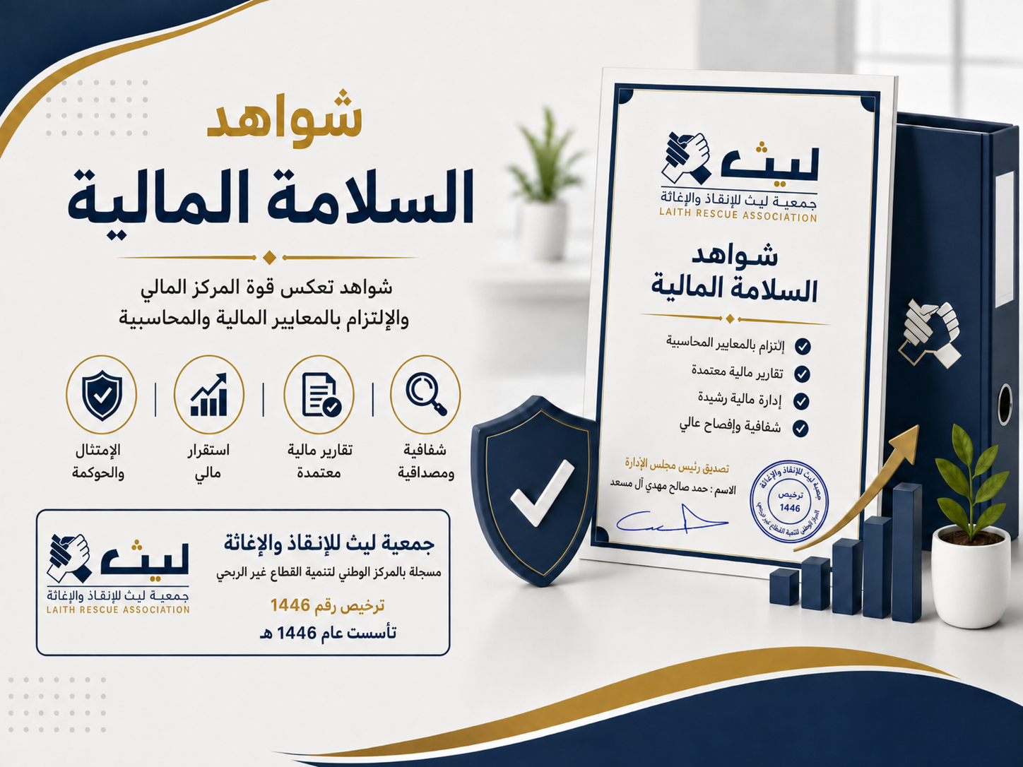 شواهد السلامة المالية شواهد السلامة المالية